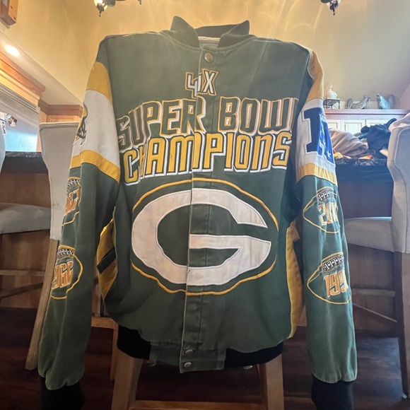 Vintage Green Bay Packers Super Bowl Jacket - Picture 1 of 6